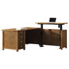 Heritage L-Shaped Desk With Electric Lift Return IMHE664R-RE-KIT